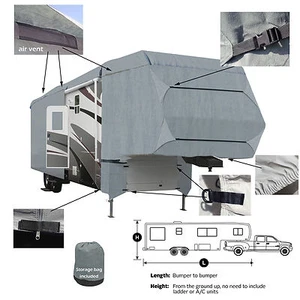 FOREST RIVER SABRE 32SKT 4-Layer 5th Wheel RV Motorhome Camper Cover - Picture 1 of 1