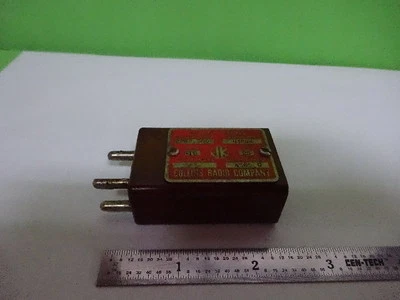 FOR PARTS QUARTZ CRYSTAL COLLINS RADIO JK FREQUENCY CONTROL KC AS IS #AS-93 - Image 1 of 4
