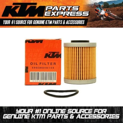 НОВЫЙ OEM KTM МАСЛЯНЫЙ ФИЛЬТР КОРОТКИЙ С ПРОКЛАДКОЙ 200 300 XC-W EX ШЕСТЬ ДНЕЙ 59038046144 - Изображение 1 из 3