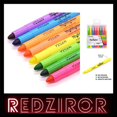 Gel Textmarker Set 8 Farben Bibelmarker Highlighter Stifte für Studium, Journ... - Bild 1 von 2