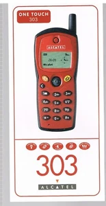 ANNI 90 - BROCHURE DEPLIANT - ALCATEL ONE TOUCH 303 - A PIU' PAGINE - Foto 1 di 2