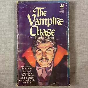 Vampire Chase Stephen Brett Manor 1979 1st ed PB Horror Suspense Gothic - Bild 1 von 6