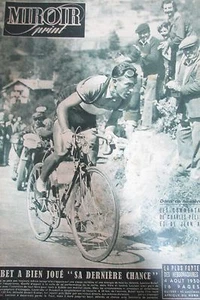 CYCLISME SPÉCIAL TOUR DE FRANCE de 1950 ETAPE MONTAGNE IZOARD BOBET GEMINIANI - Bild 1 von 1