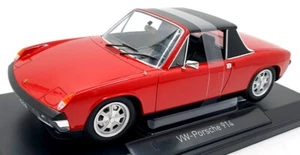 Norev 1/18 Scale Diecast 187690 - VW Porsche 914 1.7 1972 - Red - Picture 1 of 5