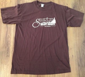 Vintage Velva Sheen Silver City Grant County New Mexico T-Shirt Medium M - Picture 1 of 6