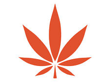 Marijuana Leaf Cannabis THC Cannabis Vinyl Decal Car Sticker