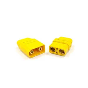 1 pair XT90 4.5mm Bullet Connector Male/Female with sheath For RC Model NEW - Picture 1 of 5