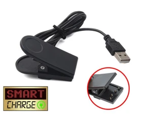 1m USB Charging/Data Cable/Charger Clip - Garmin Forerunner 110/210, Approach S1 - Picture 1 of 2