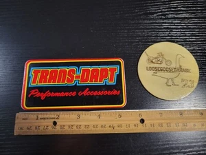 Vintage 5.25" x 2.5" Trans-Dapt Performance Sticker Decal Racing Drag Car Truck - Picture 1 of 6