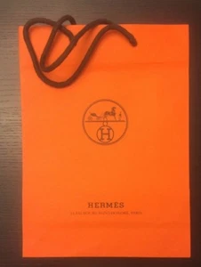 Auténtica bolsa de regalo pequeña Hermes - Italia - Bonita presentación - ¡LQQK!! - Imagen 1 de 2