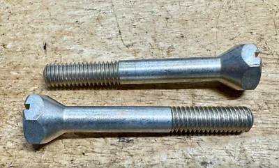 Harley Generator Slotted Hex Mounting Screws VL UL OEM# 1523-30, 1930-1948 Cad - Image 1 of 3