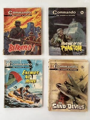 COMMANDO COMICS - RARE VINTAGE ORIGINAL ISSUES  #800- #1000 - image 1 of 4
