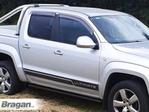 Seitenleisten - gebogen passend für Vauxhall Opel Antara 2010 - 2017 4x4 Zubehör - SCHWARZ - Bild 1 von 8
