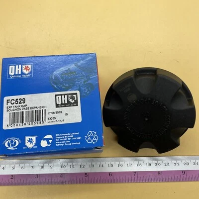 FC529 Bouchon Cap Expansion Tank Quinton Hazell QH NOS Fits BMW - Image 1 of 4
