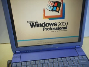 Sony VAIO Z505SX su Windows 2000 pro Laptop DOS, DVD, Floppy, Port expander +acc - Picture 1 of 24
