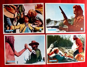 OUTLAW JOSEY WALES 1976 CLINT EASTWOOD SONDRA LOCKE WESTERN EXYU LOBBY CARDS
