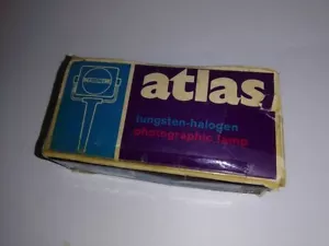 Atlas Tungsten-Halogen 1000w 240/250v Photographic Lamp Bulb - NEW. - Picture 1 of 3