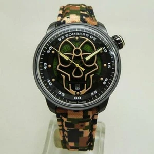 BOMBERG Watch CT43APBA.23-4.11 BB-01 Automatic Military Skull Limited 250 43mm - Picture 1 of 7