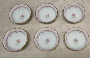 Limoges France Crown Porcelain Dishes Set Of 6 - Picture 1 of 6