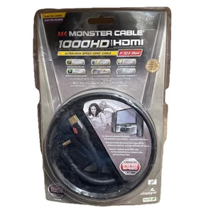 Monster Cable Cavo HDMI ad angolo retto ultra alta velocità 1000HD - 2 M (6,56 piedi) - Foto 1 di 1