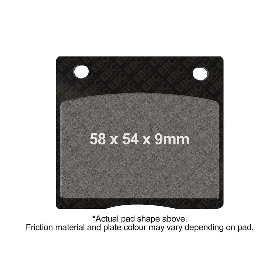 Pastillas de freno traseras derechas semi sinterizadas EBC V para Suzuki GS 750 B 1977 Foto 1 de 1