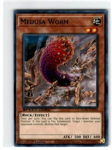 Yu-Gi-Oh! Speed Duel Medusa Worm Common SGX1-END10 Lightly Played 1st Edition - Picture 1 of 2