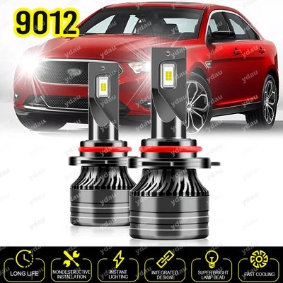 Kit de bombillas de faros LED 2X 6500K actualización haz alto/bajo para Ford Taurus 2013-2019 Foto 1 de 4