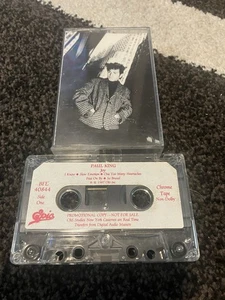 Paul King Self-titled Epic 1987 Cassette Promo Advance - Imagen 1 de 2