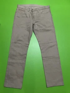 Naked & Famous Herren Selvedge Straight Jeans Camel Gr. W38 L34 (LESEN) - Bild 1 von 9