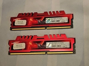 LOT of 2 G.SKILL Ripjaws X 4GB DDR3-1866 F3-14900CL9S-4GBXL free shipping  - Picture 1 of 3