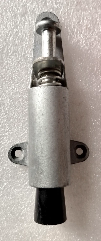 Bloque Porte Retenue de pied en Zamak et Acier Pieds en Caoutchouc "Neuf" - Photo 1/4