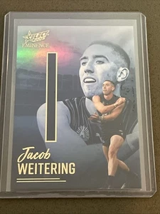 2025 AFL SELECT EMINENCE NAMEPLATE JACOB WEITERING NG130 103 - Picture 1 of 3