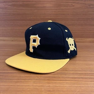Vtg American Needle PITTSBURGH PIRATES Cooperstown Collection Snapback Hat Wool - Picture 1 of 14