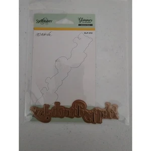 Placa de lámina caliente Spellbinders Glimmer feliz cumpleaños GLP-012 - Imagen 1 de 2