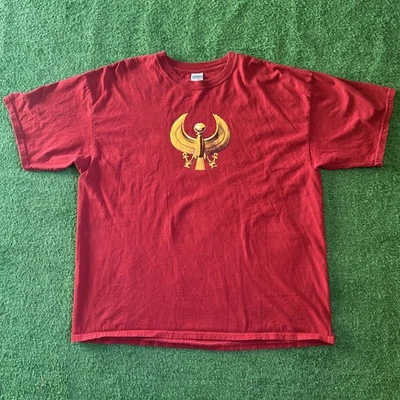 Camisa De Colección Earth Wind And Fire Tour Para Hombre XL Roja Doble Cara R&B Jazz Y2K Foto 1 de 4