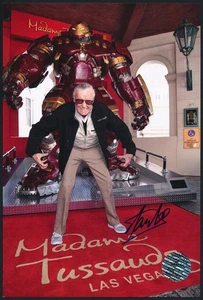 Stan Lee Iron Man Hulkbuster Autographed Photo Excelsior Hologram Ultron - Picture 1 of 2
