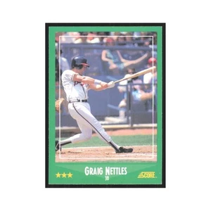 1988 Score Graig Nettles Braves #440 - Picture 1 of 3