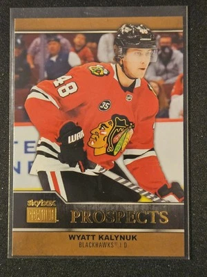 21-22 Skybox Metal Universe Wyatt Kalynuk Premium Prospects Rookie  - Image 1 of 2