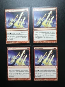 Mana Geyser 4x; Magic the Gathering; Fifth Dawn; MTG; LP - Picture 1 of 2