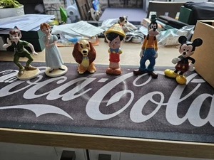 Disney China Figurines Bundle All Ceramic - Picture 1 of 5