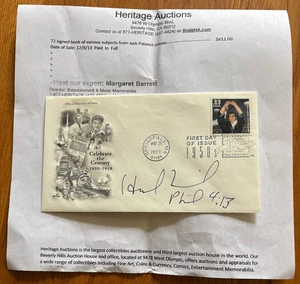 EVANDER HOLYFIELD AUTOGRAPHED "CELEBRATE CENTURY"1999 UNDEFEATED FIRST DAY COVER - Picture 1 of 2