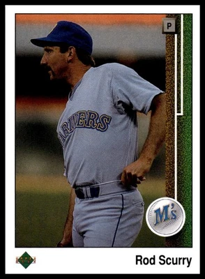1989 Upper Deck #208 Rod Scurry - Image 1 of 2