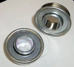 (2) 5/8" Go Kart Mini Bike Wheel Bearings w/ Flange - Picture 1 of 2