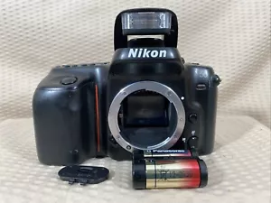 ***Untested/As Is/Not Working/For Parts*** Nikon N50 35mm SLR Film Camera Body - Picture 1 of 16