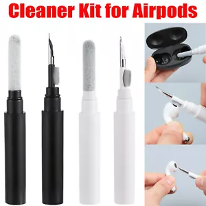 Reinigungsset Für Airpods Pro Stiftbürste Bluetooth-Kopfhörerhülle 〒 - Picture 1 of 14