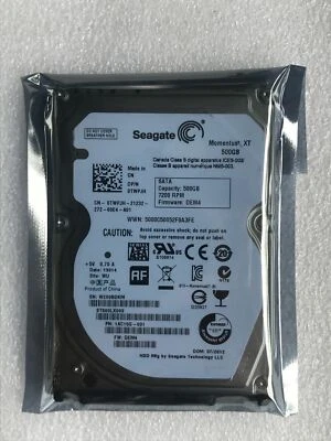 For Seagate ST500LX003 500GB Hybrid SSHD 2.5" 32 MB SSD 8GB 7200 RPM SATA 6Gb/s - Image 1 of 2