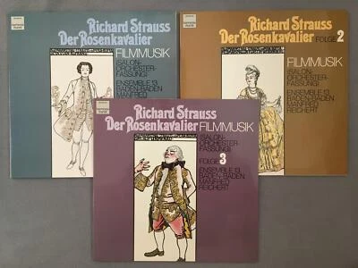 C910 R. Strauss Rosenkavalier Film Music Vol.1, 2 & 3 3LP HM 1C 065-99 904/5/6 - Image 1 of 4