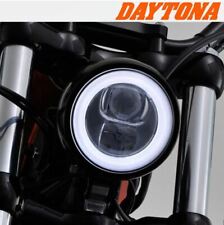 Produktbild - LED Scheinwerfer DAYTONA Capsule 120 | schwarz | seitliche Befestigung M8