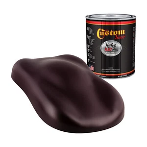 Hot Rod Flatz Deep Maroon Urethane Automotive Flat Car Paint, Quart Only - Picture 1 of 5