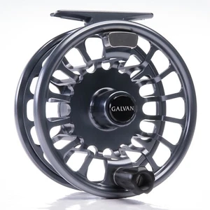 Galvan Torque T-8 Fly Reel - Gunmetal - Free Fly Line - FREE 2 DAY SHIPPING - Picture 1 of 8